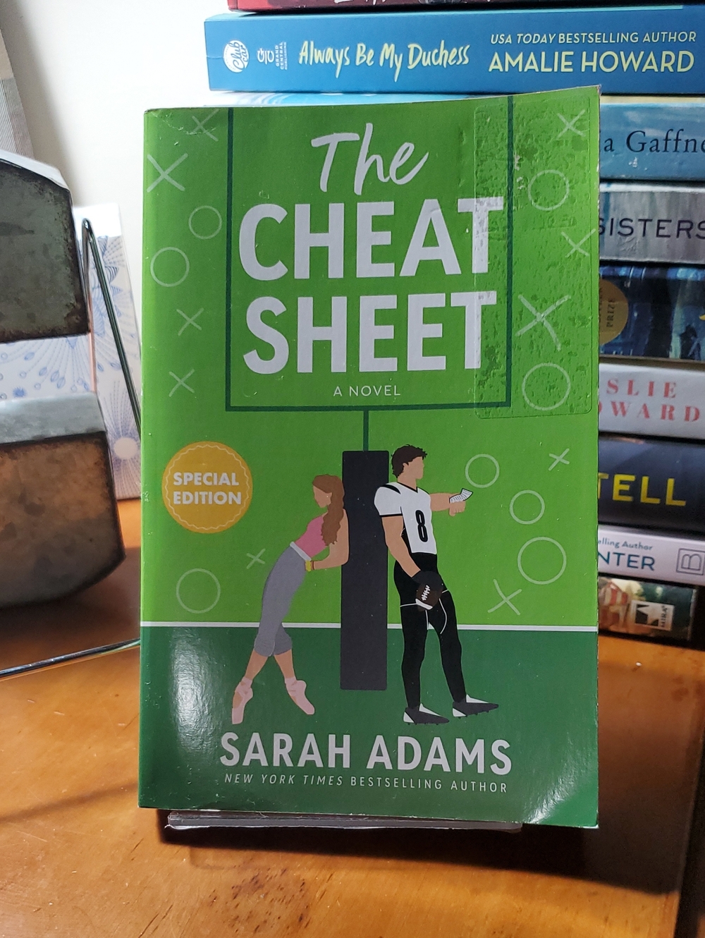 The Cheat Sheet By Sarah Adams- Green Novel